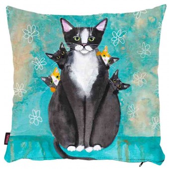 Kedili Yastık Kılıfı-82